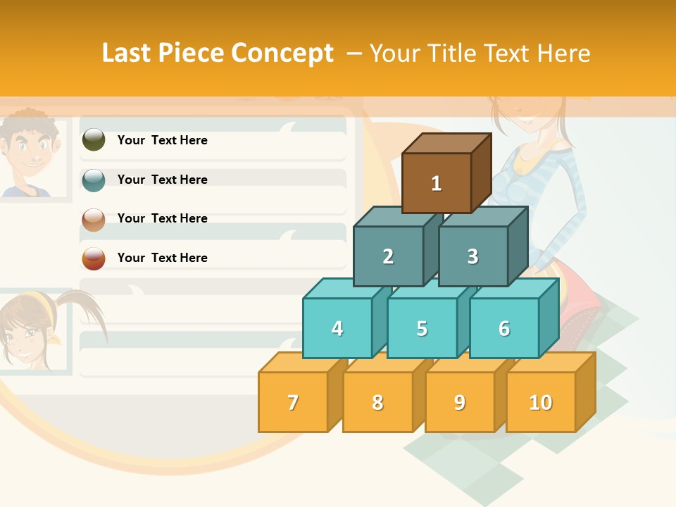 A Woman Sitting On A Chair Next To A Computer Screen PowerPoint Template