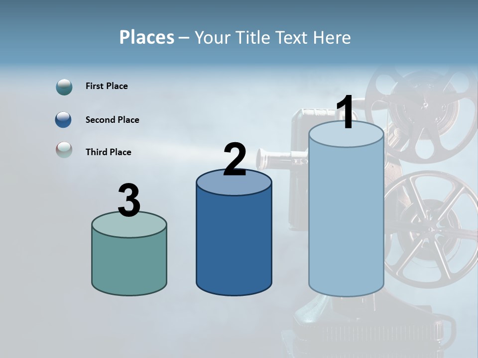 A Movie Projector Powerpoint Presentation Template PowerPoint Template