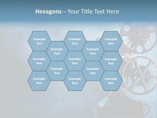 A Movie Projector Powerpoint Presentation Template PowerPoint Template