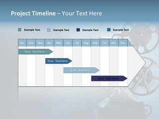 A Movie Projector Powerpoint Presentation Template PowerPoint Template