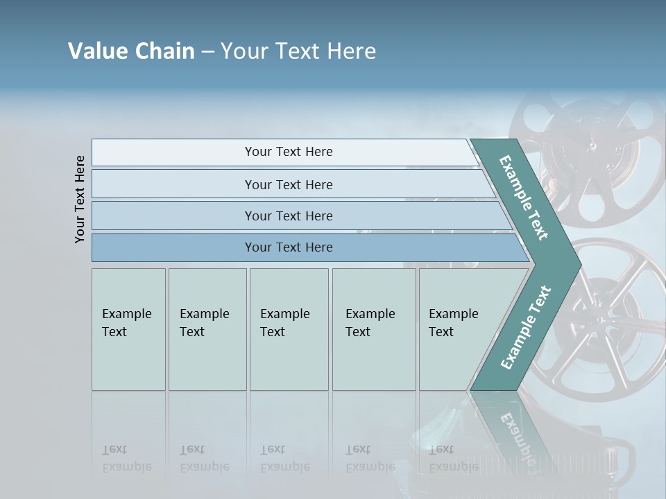 A Movie Projector Powerpoint Presentation Template PowerPoint Template