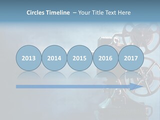 A Movie Projector Powerpoint Presentation Template PowerPoint Template