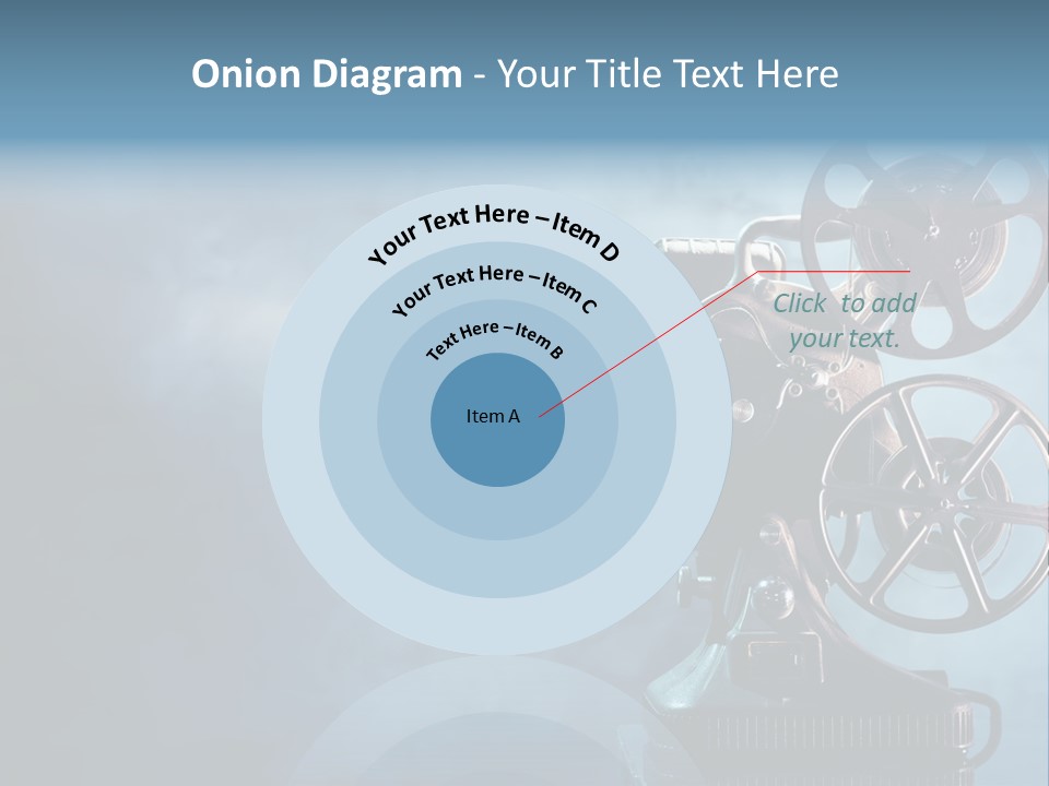 A Movie Projector Powerpoint Presentation Template PowerPoint Template