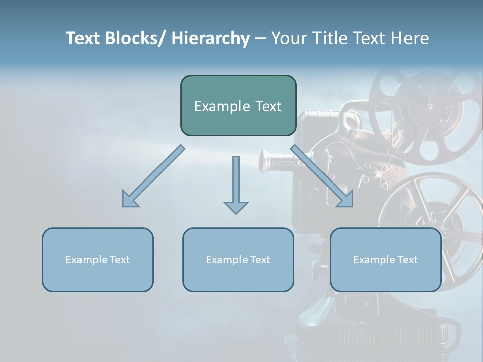 A Movie Projector Powerpoint Presentation Template PowerPoint Template