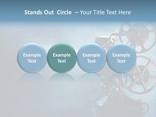 A Movie Projector Powerpoint Presentation Template PowerPoint Template