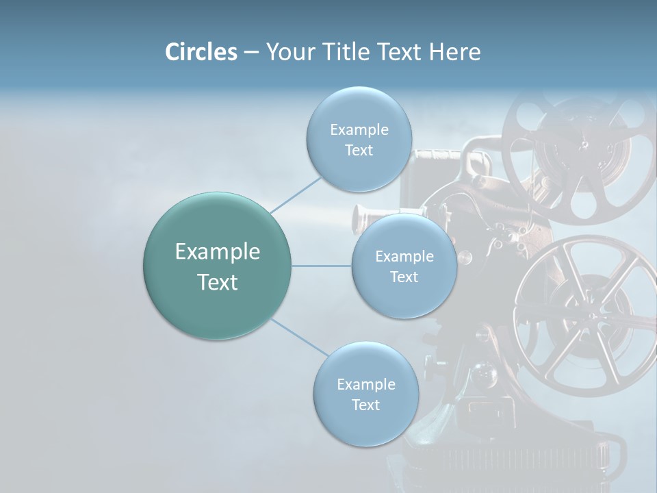 A Movie Projector Powerpoint Presentation Template PowerPoint Template