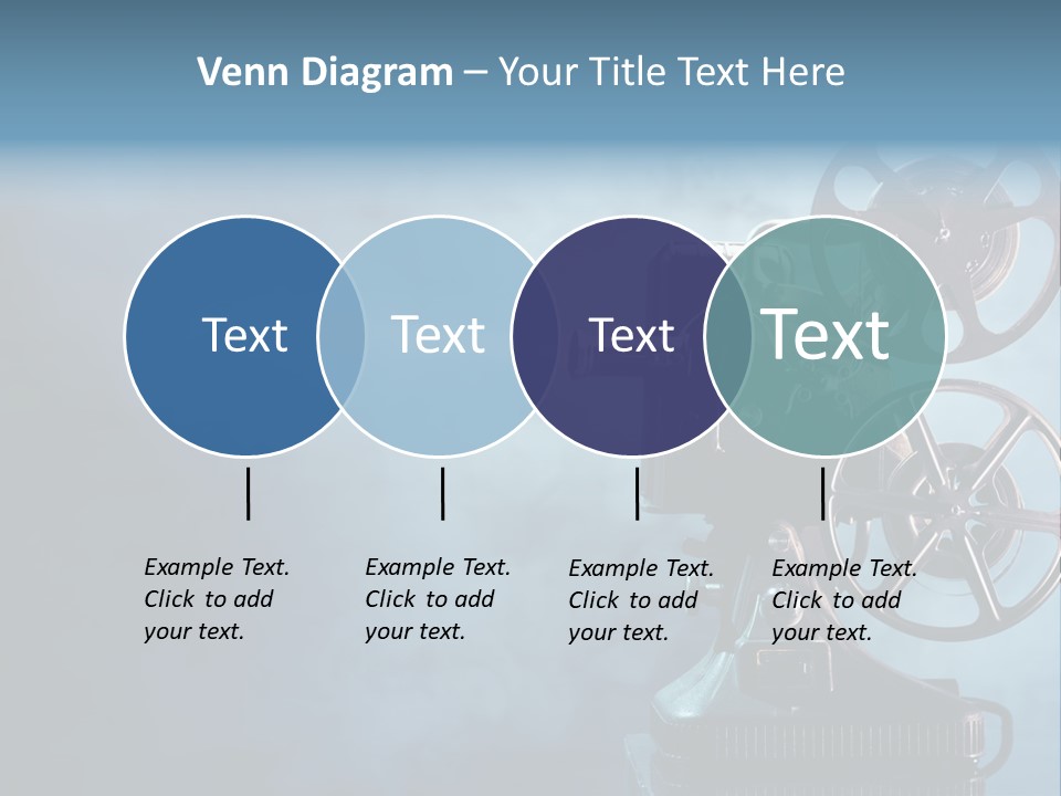 A Movie Projector Powerpoint Presentation Template PowerPoint Template