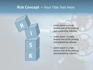 A Movie Projector Powerpoint Presentation Template PowerPoint Template