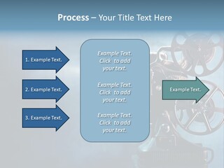 A Movie Projector Powerpoint Presentation Template PowerPoint Template