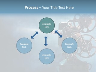 A Movie Projector Powerpoint Presentation Template PowerPoint Template
