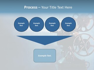 A Movie Projector Powerpoint Presentation Template PowerPoint Template