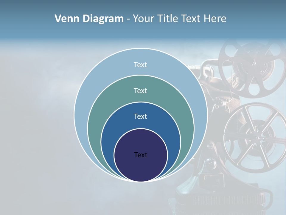 A Movie Projector Powerpoint Presentation Template PowerPoint Template
