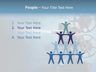 A Movie Projector Powerpoint Presentation Template PowerPoint Template