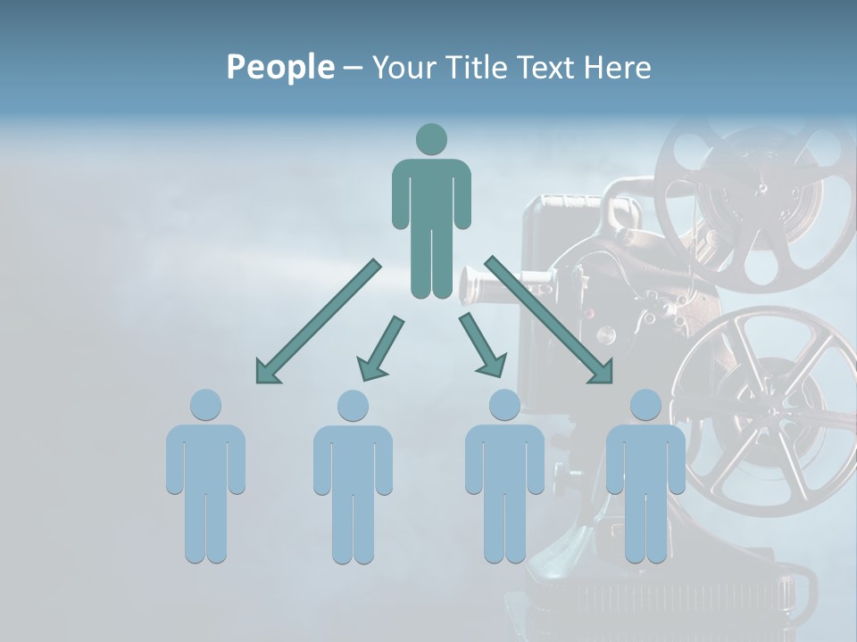 A Movie Projector Powerpoint Presentation Template PowerPoint Template