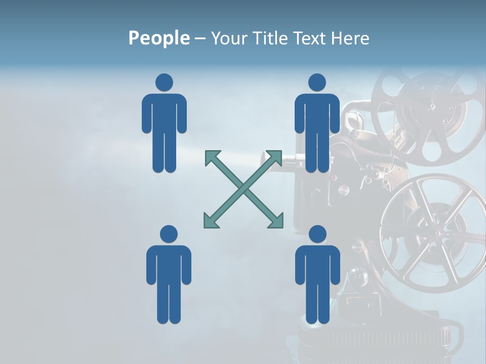 A Movie Projector Powerpoint Presentation Template PowerPoint Template