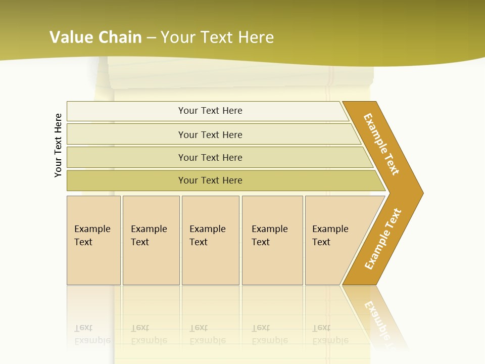 A Piece Of Yellow Paper With A Note Attached To It PowerPoint Template