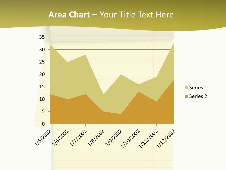 A Piece Of Yellow Paper With A Note Attached To It PowerPoint Template