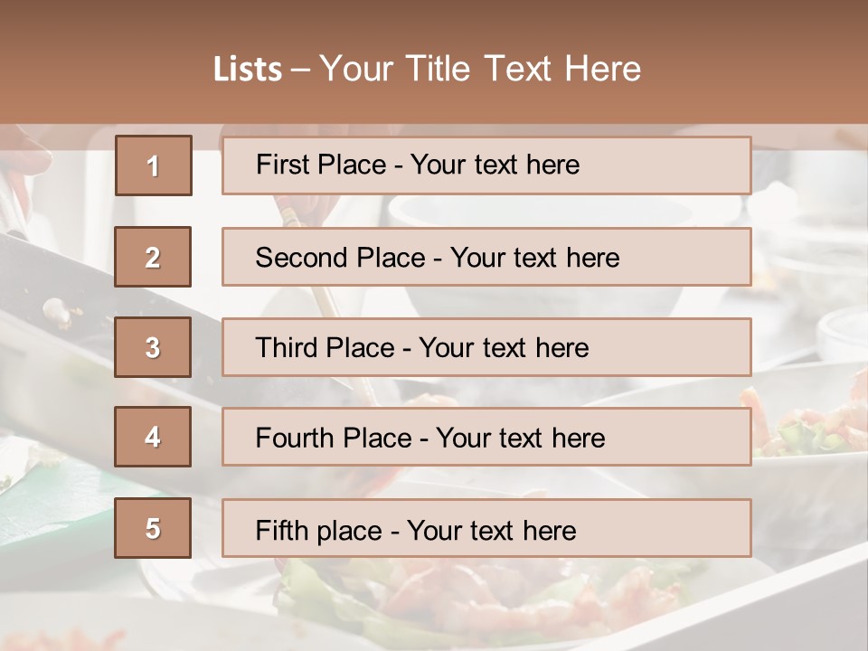 A Person Cooking Food On A Grill With Chopsticks PowerPoint Template