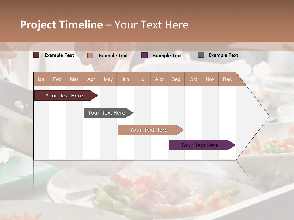 A Person Cooking Food On A Grill With Chopsticks PowerPoint Template