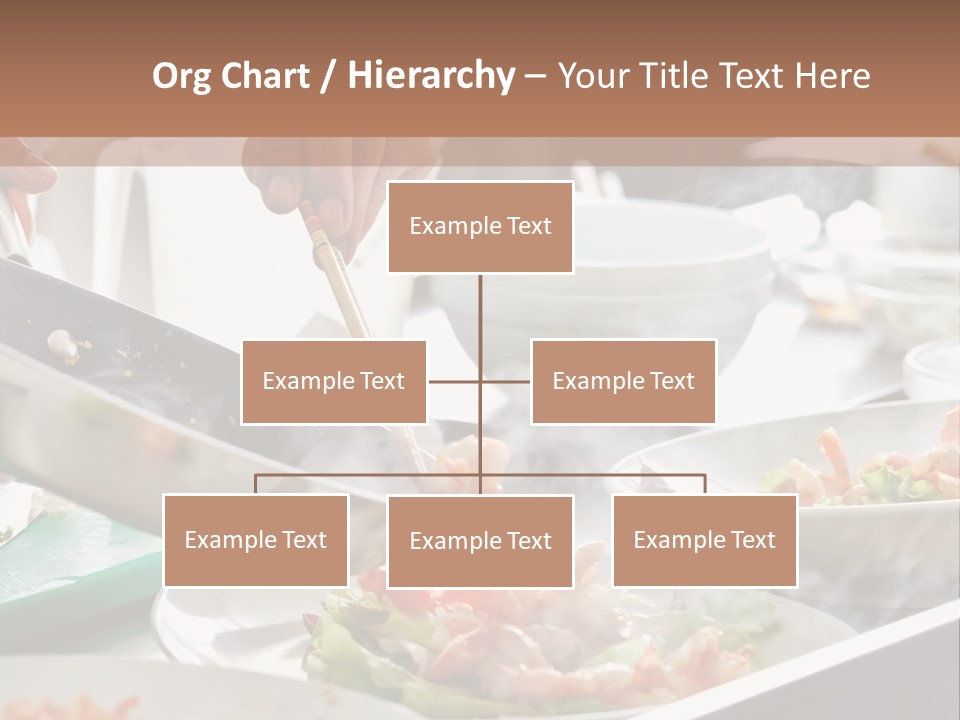 A Person Cooking Food On A Grill With Chopsticks PowerPoint Template