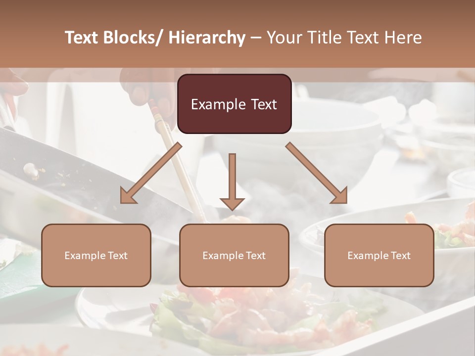 A Person Cooking Food On A Grill With Chopsticks PowerPoint Template