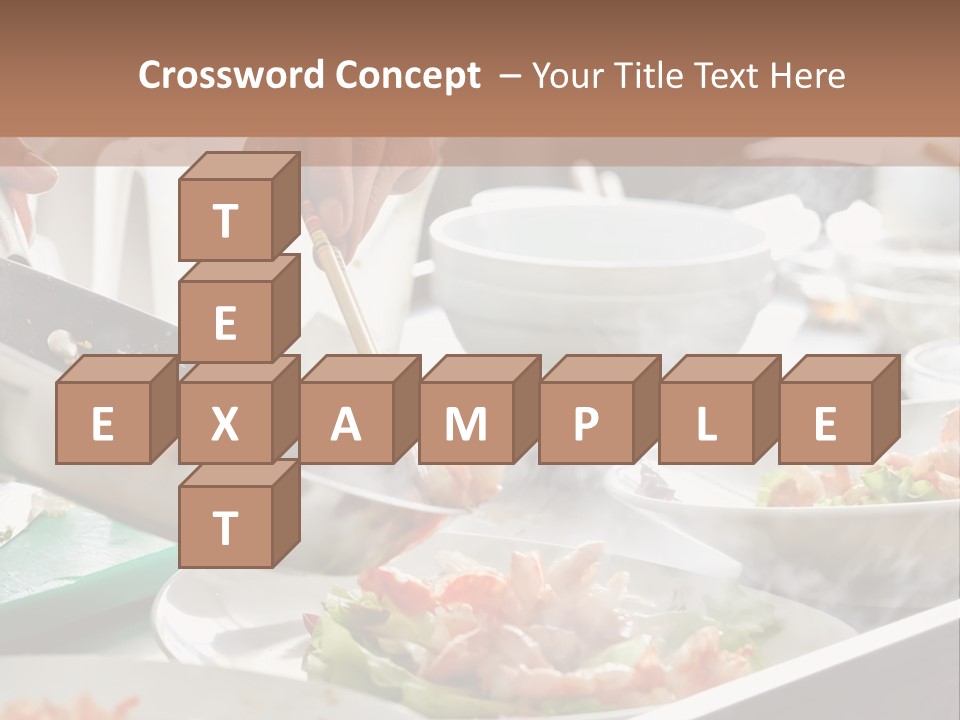 A Person Cooking Food On A Grill With Chopsticks PowerPoint Template