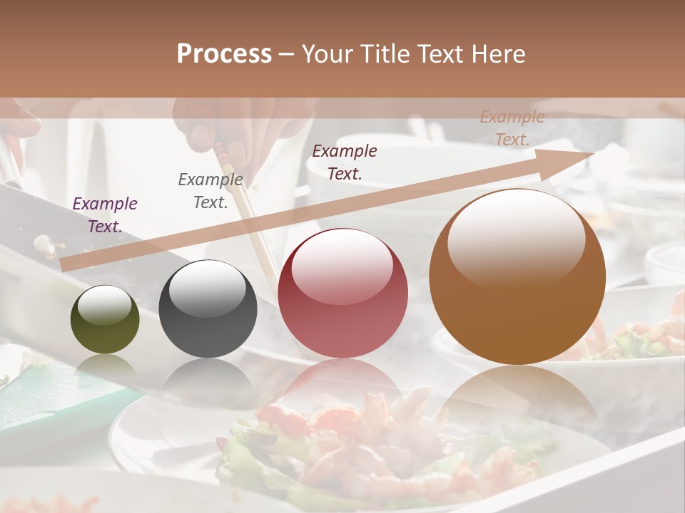 A Person Cooking Food On A Grill With Chopsticks PowerPoint Template