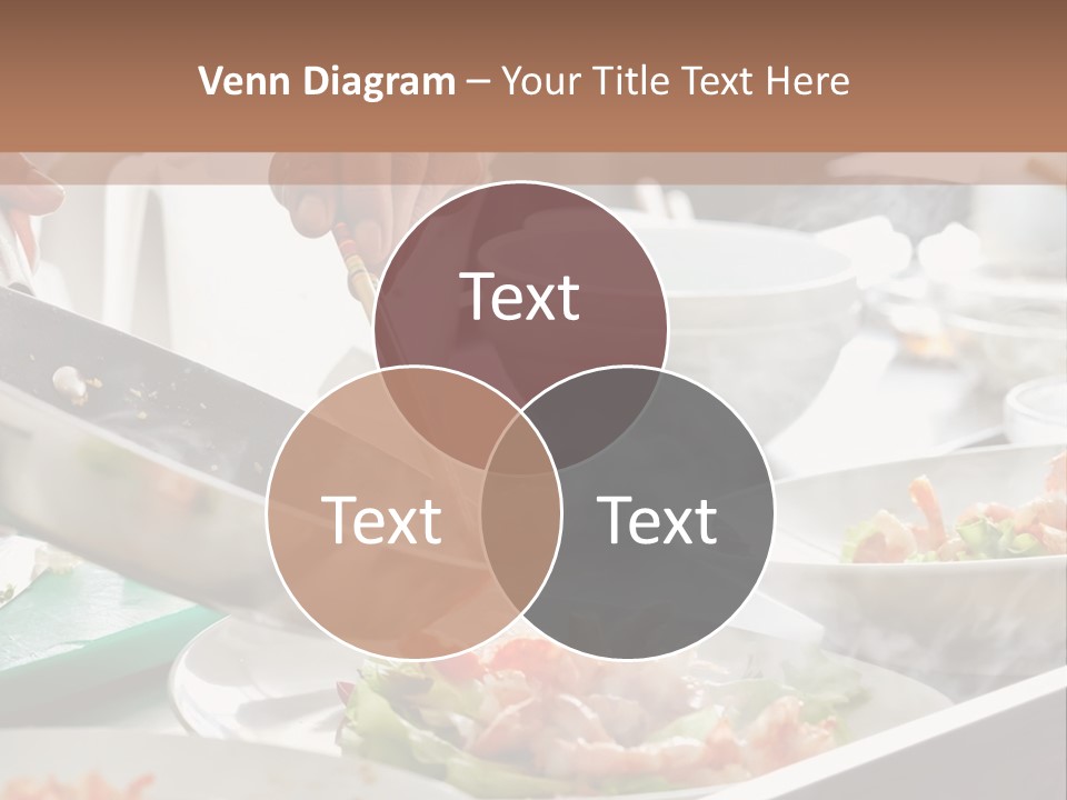 A Person Cooking Food On A Grill With Chopsticks PowerPoint Template