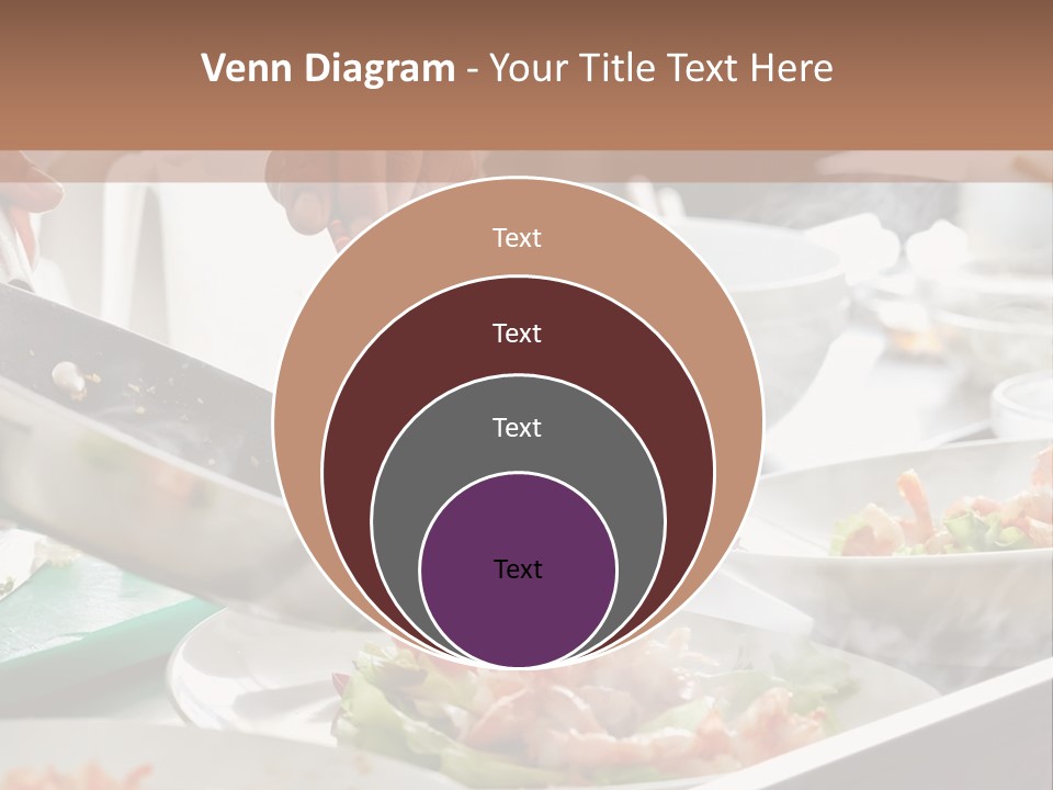 A Person Cooking Food On A Grill With Chopsticks PowerPoint Template