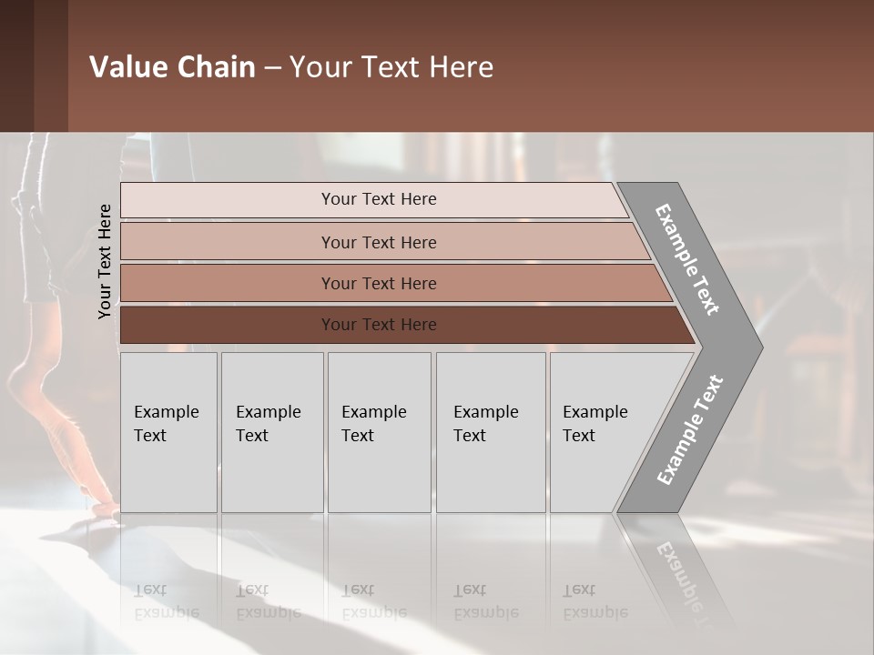 A Person Standing On Top Of A Wooden Table PowerPoint Template