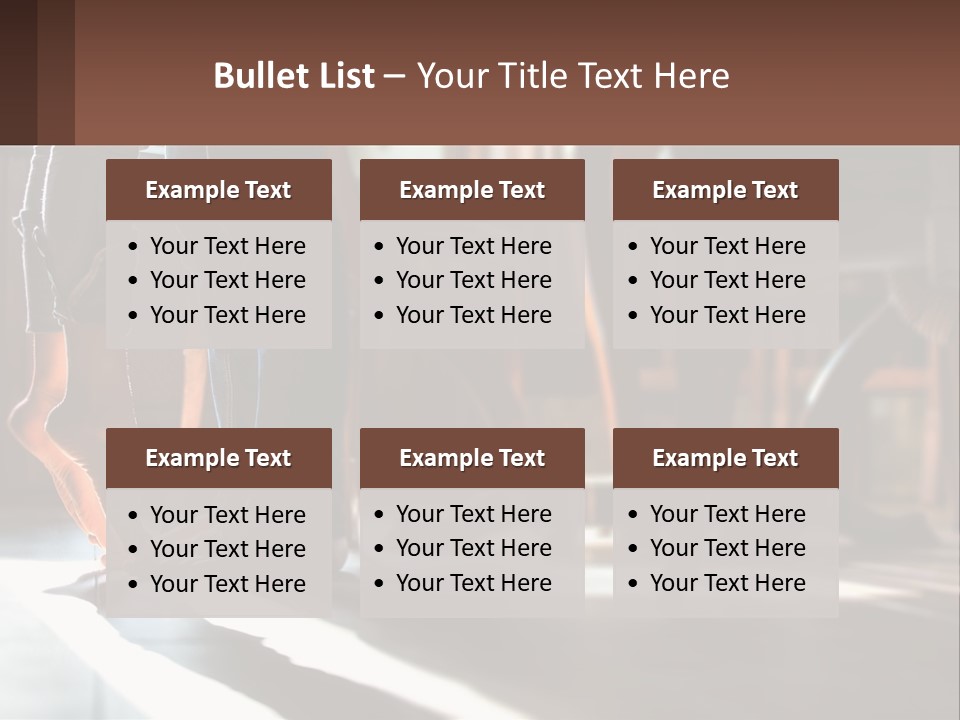 A Person Standing On Top Of A Wooden Table PowerPoint Template