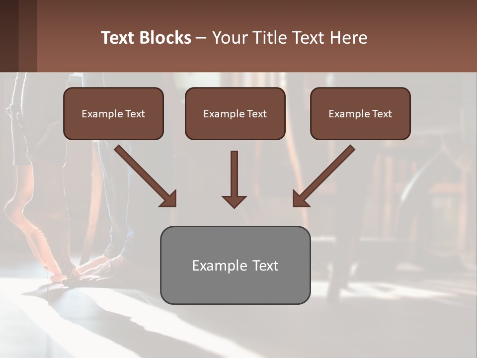 A Person Standing On Top Of A Wooden Table PowerPoint Template