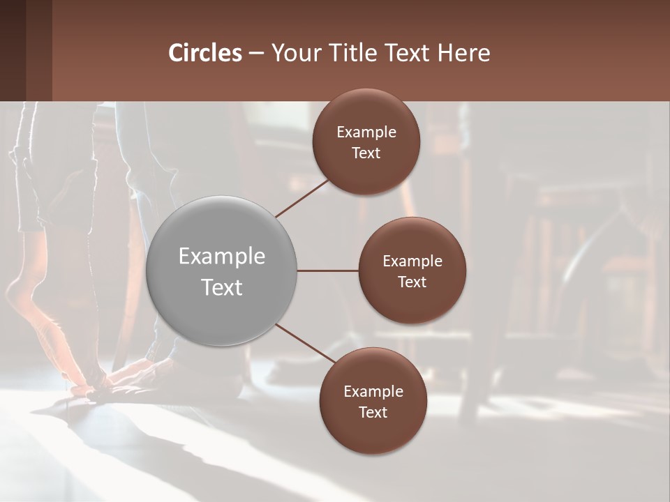 A Person Standing On Top Of A Wooden Table PowerPoint Template