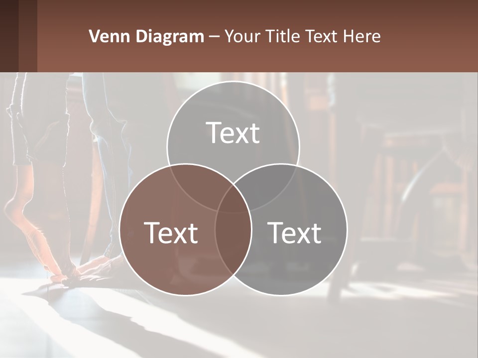 A Person Standing On Top Of A Wooden Table PowerPoint Template