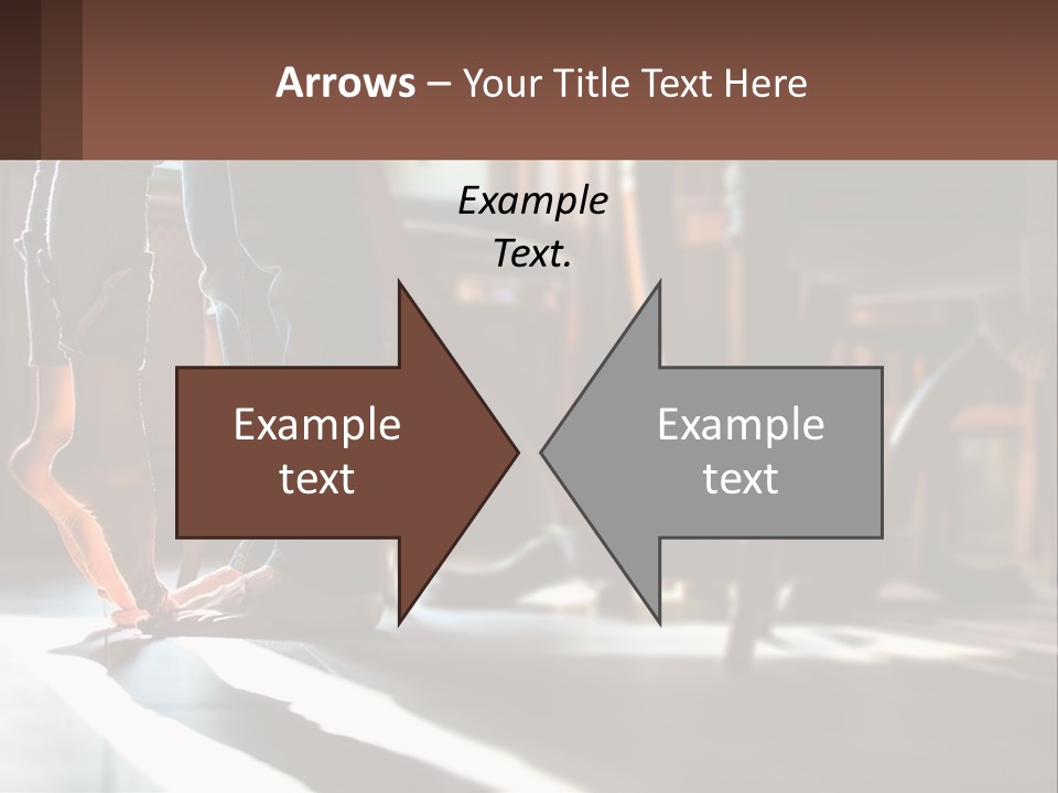 A Person Standing On Top Of A Wooden Table PowerPoint Template