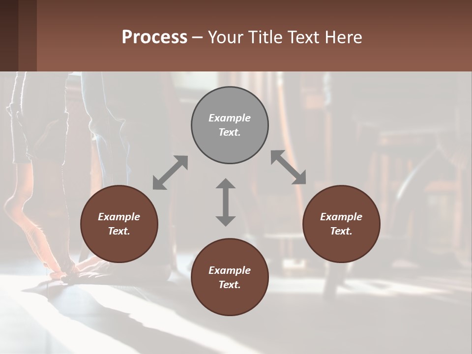 A Person Standing On Top Of A Wooden Table PowerPoint Template