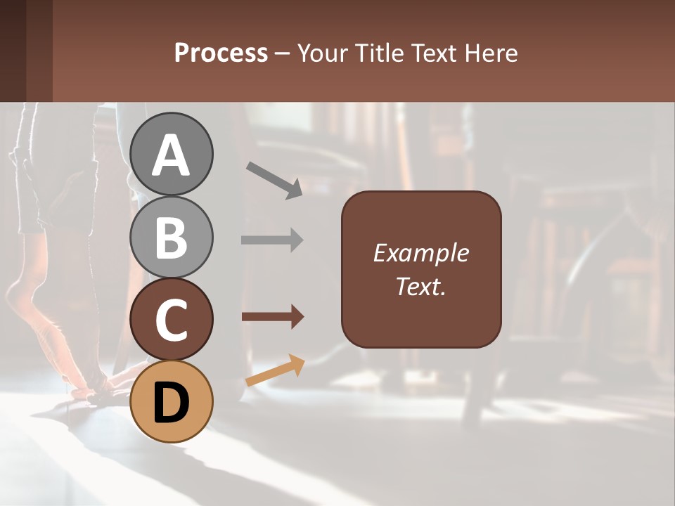 A Person Standing On Top Of A Wooden Table PowerPoint Template