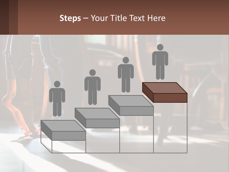 A Person Standing On Top Of A Wooden Table PowerPoint Template
