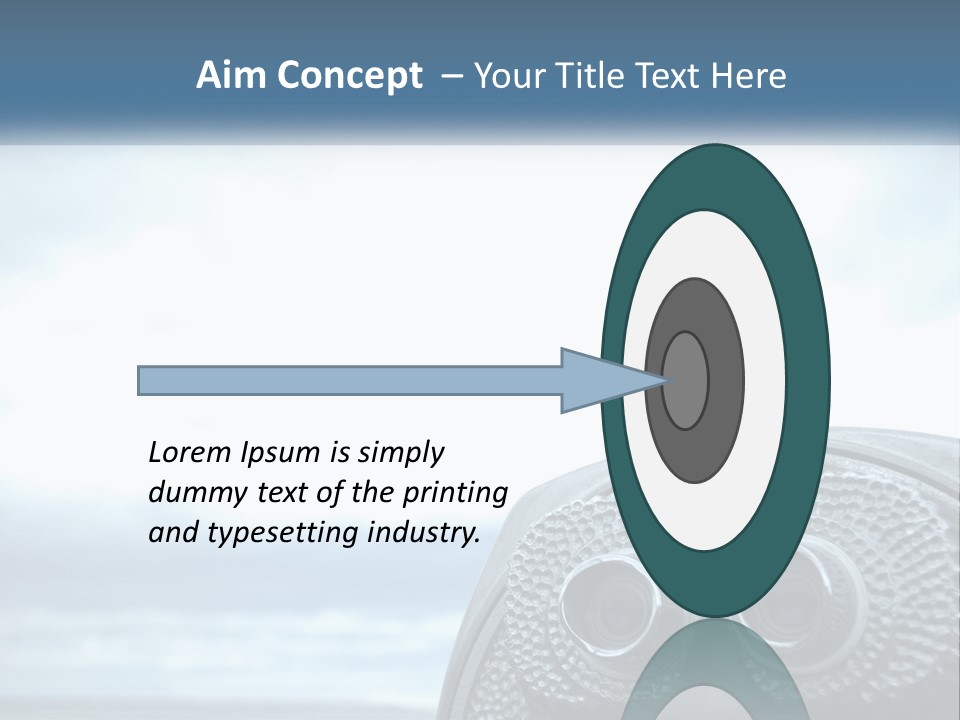 A Hat Sitting On Top Of A Sandy Beach PowerPoint Template