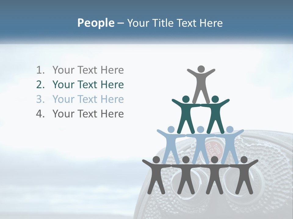 A Hat Sitting On Top Of A Sandy Beach PowerPoint Template