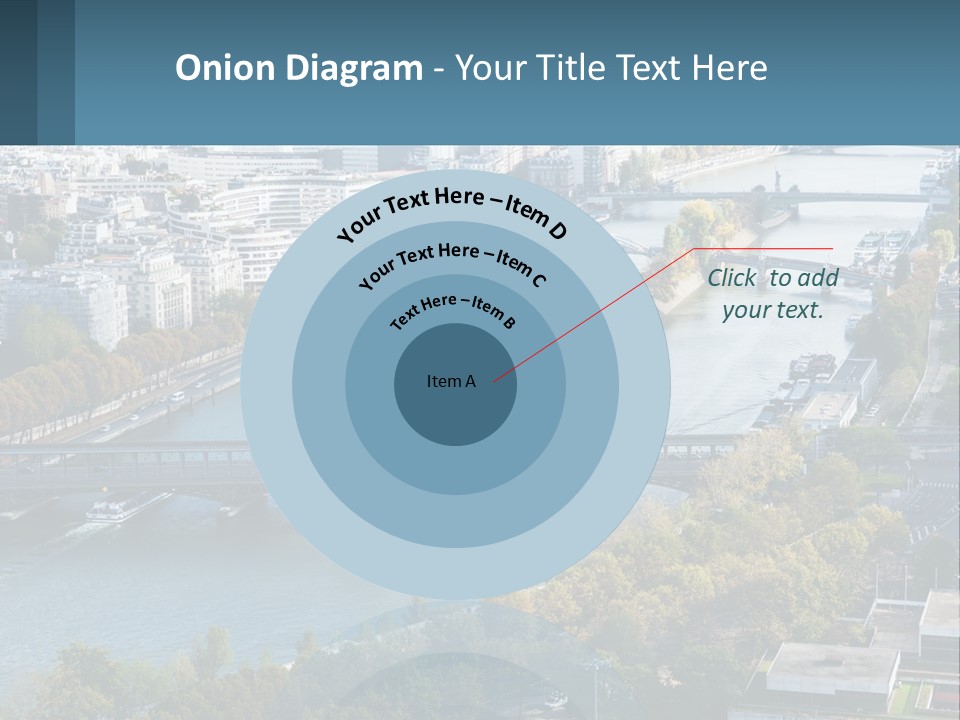 A Bridge Over A River With A City In The Background PowerPoint Template