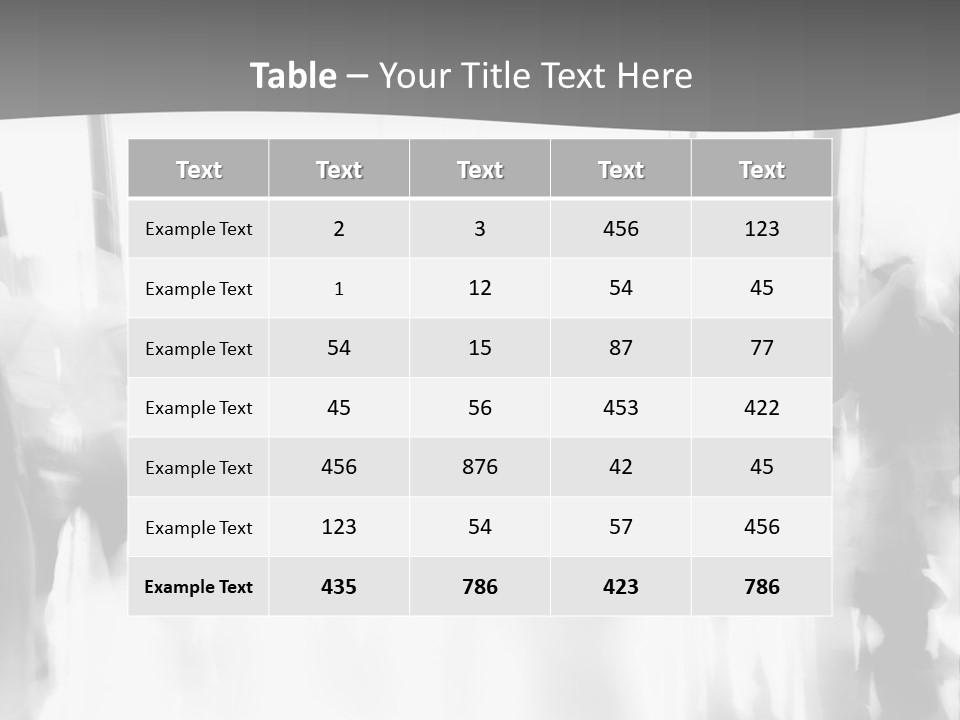 A Group Of People Walking Down A Hallway PowerPoint Template