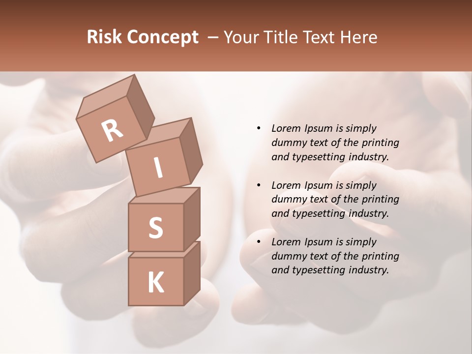 A Person Holding Out Their Hands With The Words Name Of Presentation PowerPoint Template