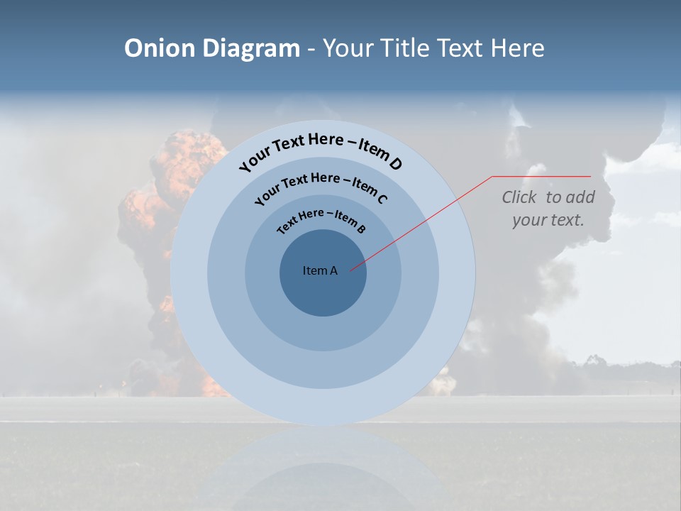 A Large Group Of Black Smoke Is In The Air PowerPoint Template