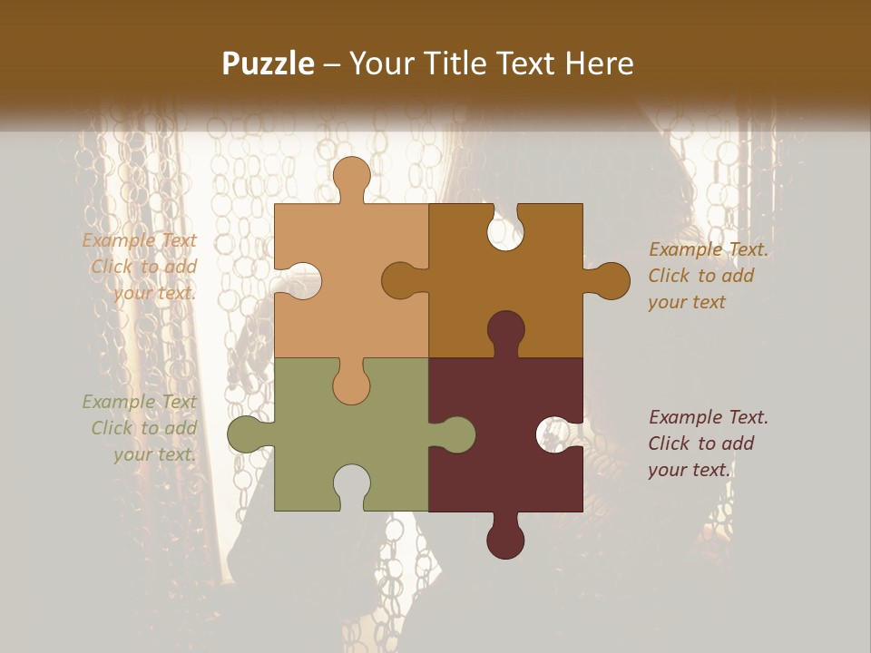 A Silhouette Of A Woman Sitting In Front Of A Curtain PowerPoint Template