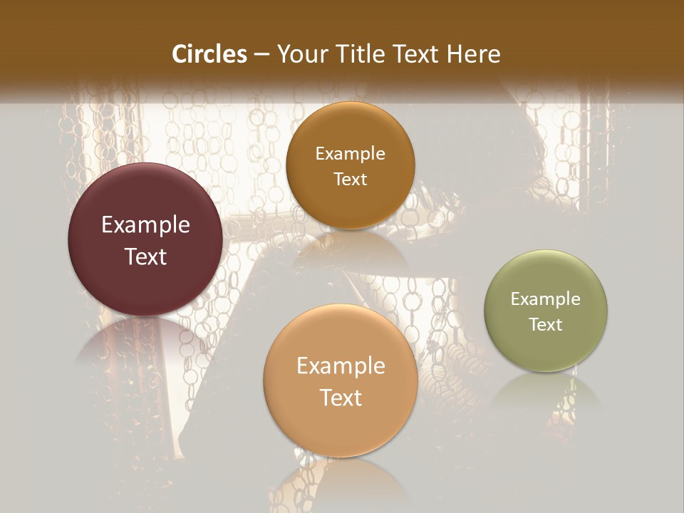 A Silhouette Of A Woman Sitting In Front Of A Curtain PowerPoint Template