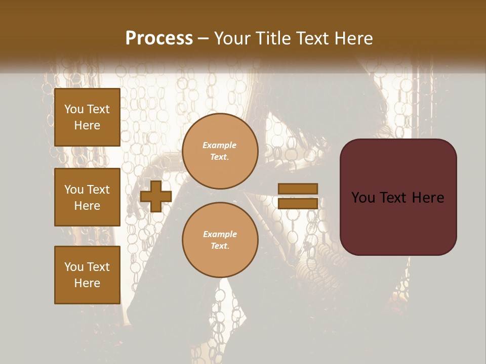 A Silhouette Of A Woman Sitting In Front Of A Curtain PowerPoint Template