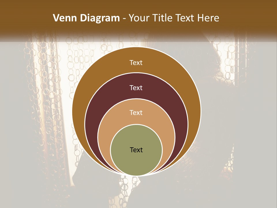 A Silhouette Of A Woman Sitting In Front Of A Curtain PowerPoint Template
