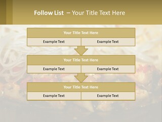 A Plate Of Food With Noodles And Meat PowerPoint Template
