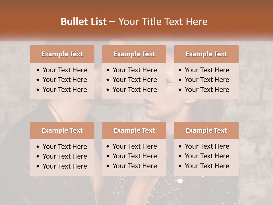 A Man And A Woman In Sunglasses Are Facing Each Other PowerPoint Template